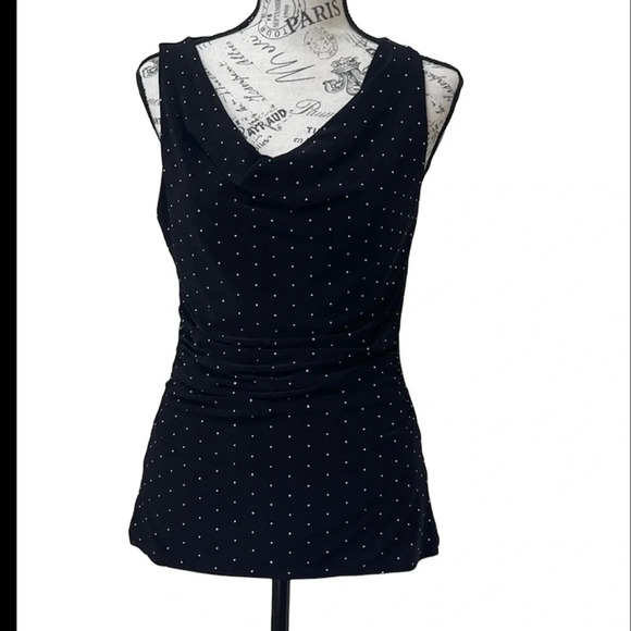 White House Black Market Tops - White House Black Market Black Top With‎ Sparkles